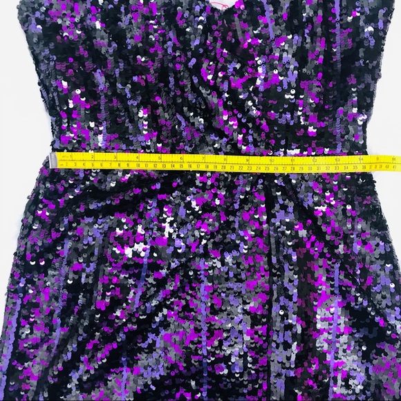 Parker Joanie Sequined Mini Dress - Picture 7 of 15